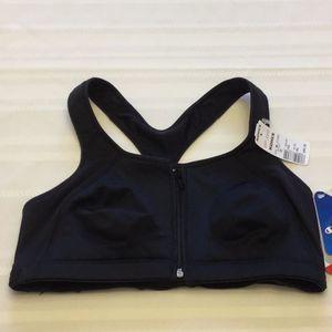 Champion Front Zip Tech Bra Maximum Support